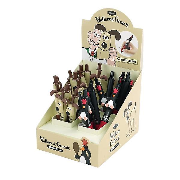  [공식정품]월레스와 그로밋 통통 중성펜 인박스 (20개세트)