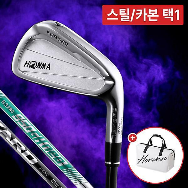  혼마 비즐 BeZEAL3 남성 스틸 / 카본 아이언세트 택1 + 혼마 보스턴백