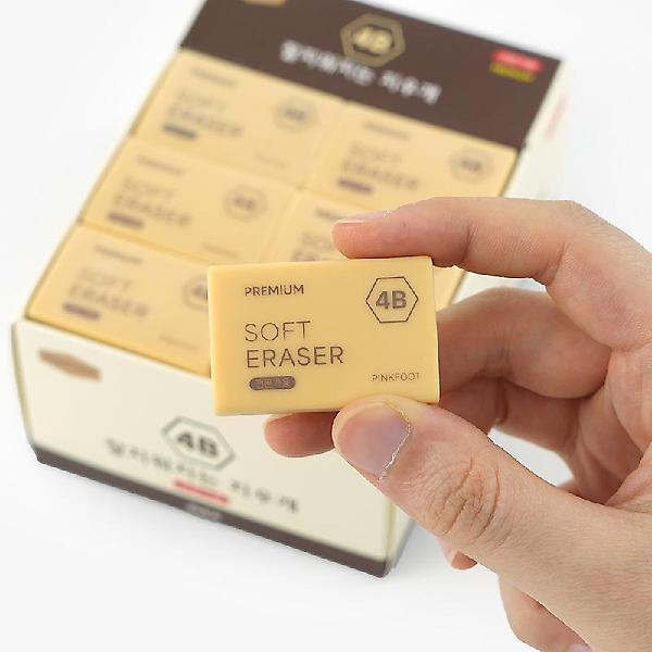  잘 지워지는 4B 지우개 6개세트