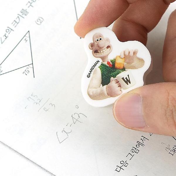  [공식정품]월레스와 그로밋 캐리어 지우개세트 인박스(12개세트)