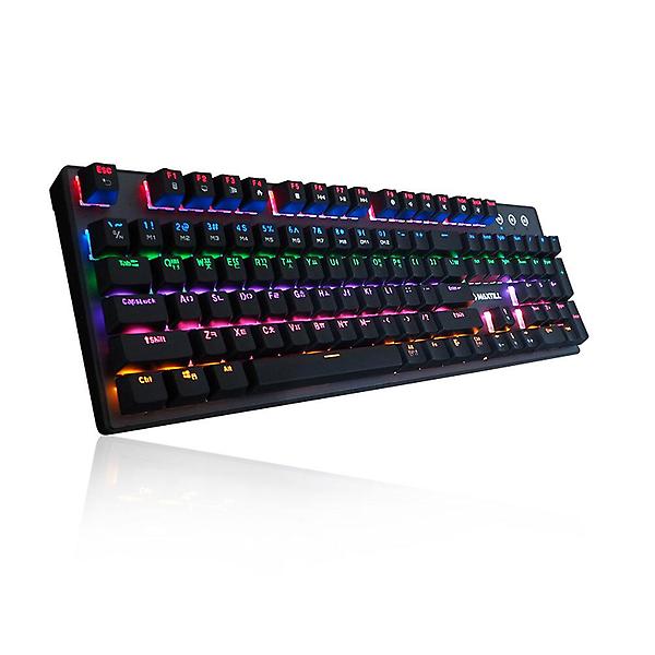  맥스틸 기계식 키보드 TRON G610K V2 레인보우LED 청축 갈축 적축