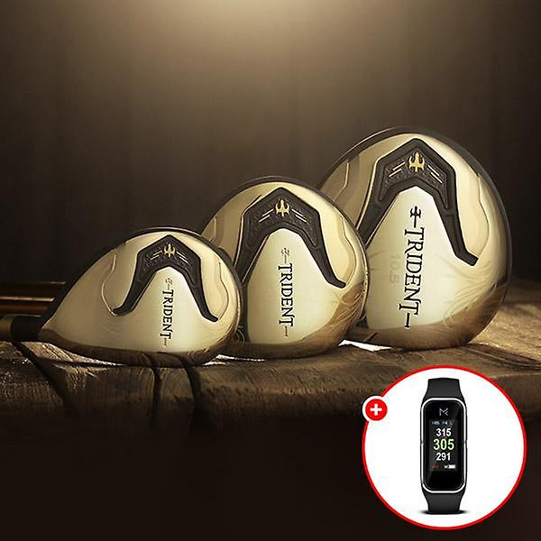  [전시상품] 지브이투어 트라이덴트 드라이버+우드+유틸리티 3종 세트 + 마이캐디 MF1