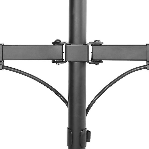  이지마운트 듀얼 2대 모니터암 모니터 거치대 M2-C200