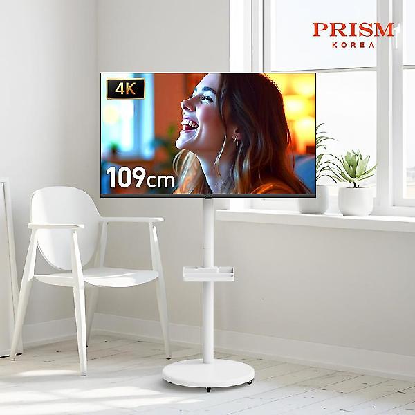  프리즘 프리무빙 109cm(43인치) 4K UHD 구글 5.0 AI 스마트TV 120Hz 삼탠바이미 중소바이미 CP43G5