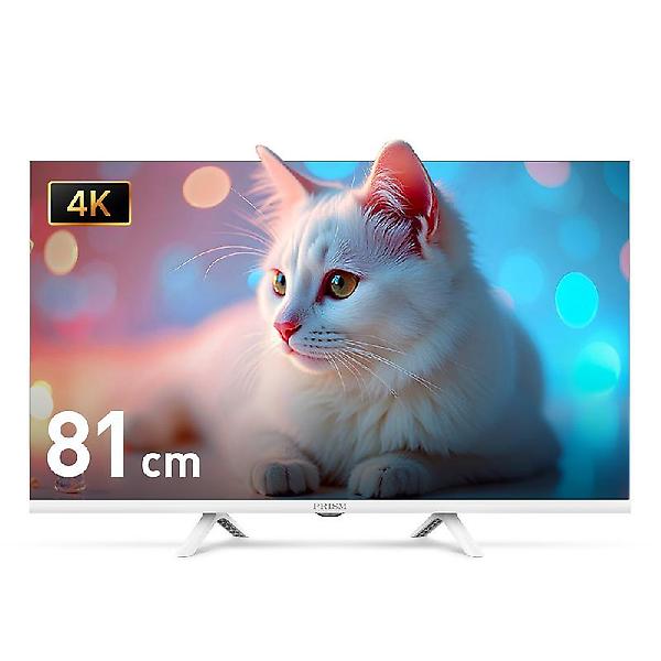  [10년보증] 프리즘 화이트 프리무빙 81cm(32인치) HD 구글 5.0 AI 스마트TV 삼탠바이미 중소바이미 CP32G5W
