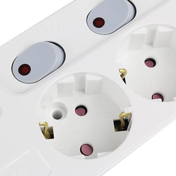  [캠플러스] 아남 국산 멀티탭 6구 1.5M 개별 스위치 절전 안전 콘센트