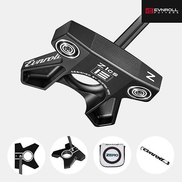  [제로토크]이븐롤 ZERO Z1 CS 퍼터[남여공용][말렛][블랙][TOUR TAC GRIP]