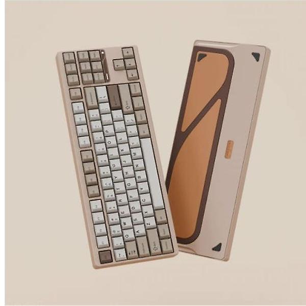  스웨그키 EVO80 에보 알루미늄 키보드 에보80 Sandgold, Oat + PP