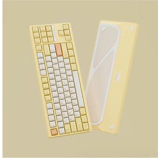 [스웨그키/SWGK-E80-BY(OAT/PP)] 스웨그키 EVO80 에보 알루미늄 키보드 에보80 Butter Yellow, Oat + PP