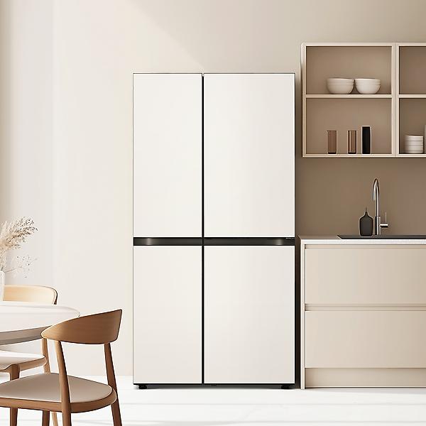 [LG전자/S836GBB132] 디오스 AI 오브제컬렉션 양문형 냉장고 832L 베이지 2등급 설치포함