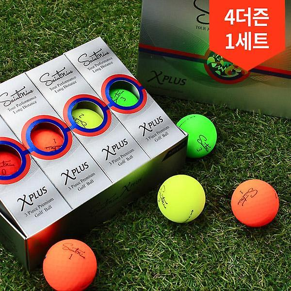  4더즌 총48구 세인트나인 X플러스 3피스 골프공