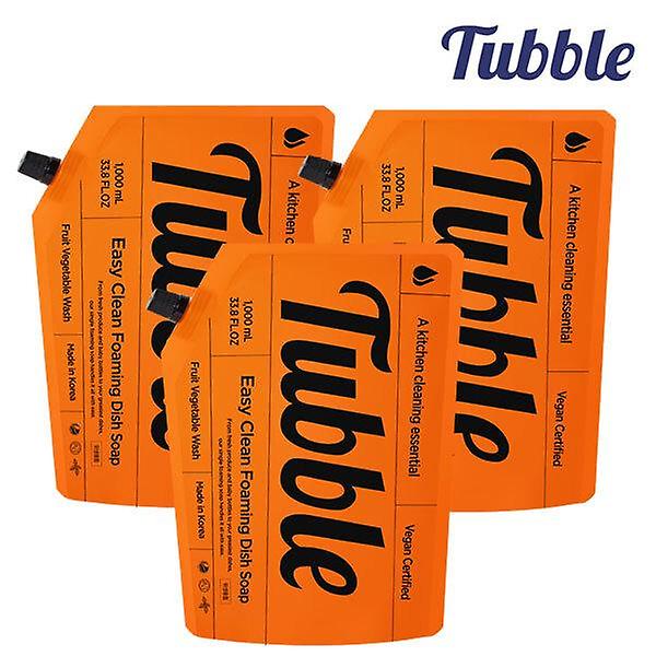  [터블] 이지클린 포밍 주방세제 리필팩 (1,000ml x 3개)