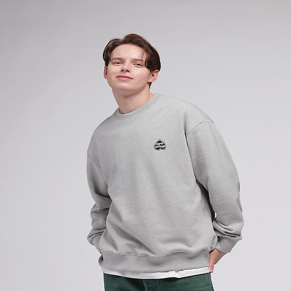  25P 하트 로고 스웨트셔츠 25A1304GR