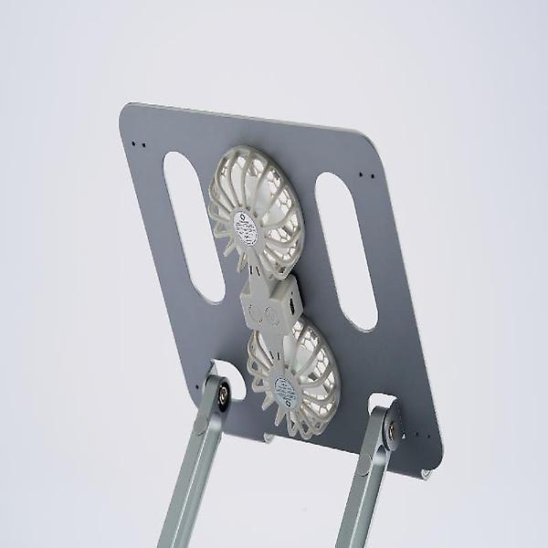  스마트키퍼 SLS02 노트북 스탠드 거치대 알루미늄 USB쿨러 각도조절 접이식 맥북 태블릿