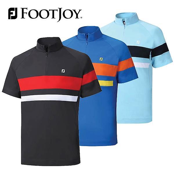  전시상품/풋조이 하프집 체스트 남성 반팔티 93435