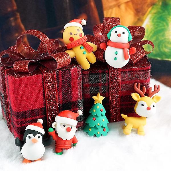  크리스마스 미니어쳐 지우개 세트 VER3