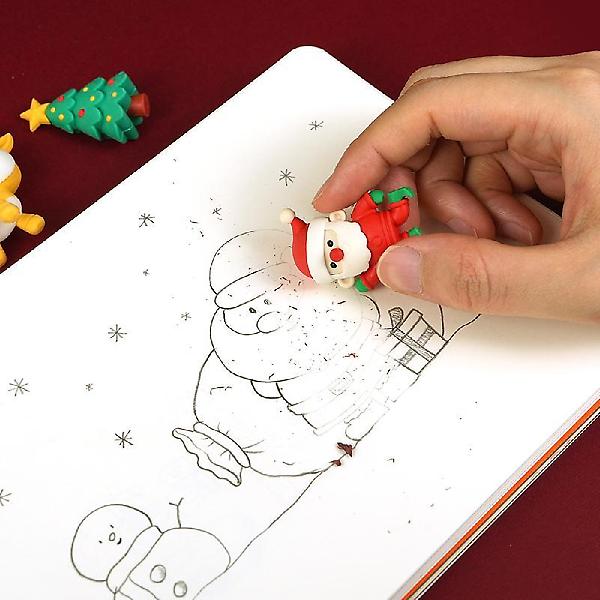  크리스마스 미니어쳐 지우개 세트 VER3