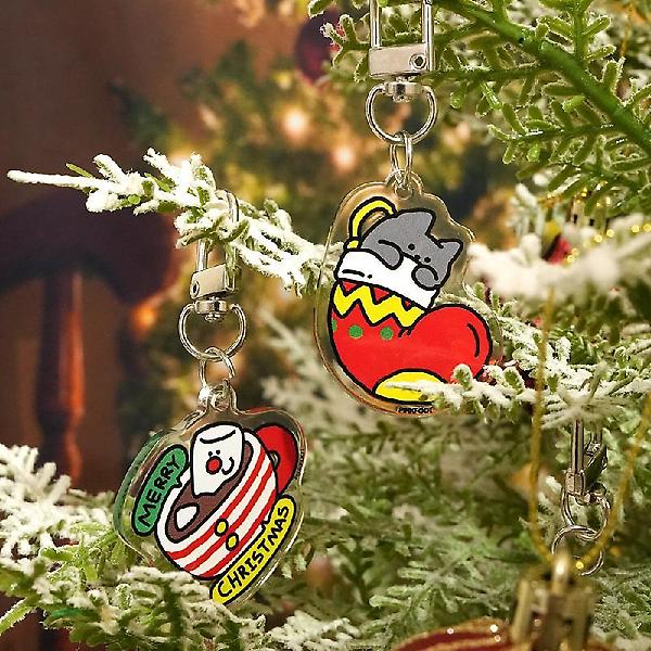  크리스마스 랜덤 아크릴 키링7탄 (랜덤발송)