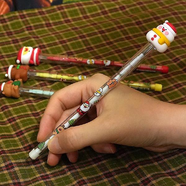  크리스마스 카트리지 연필3탄 4종세트