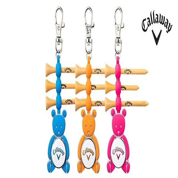  [캘러웨이코리아정품]2022 캘러웨이 베어-S 티&마커(BEAR-S TEE?) 티홀더/볼마커[3COLORS][남녀공용]