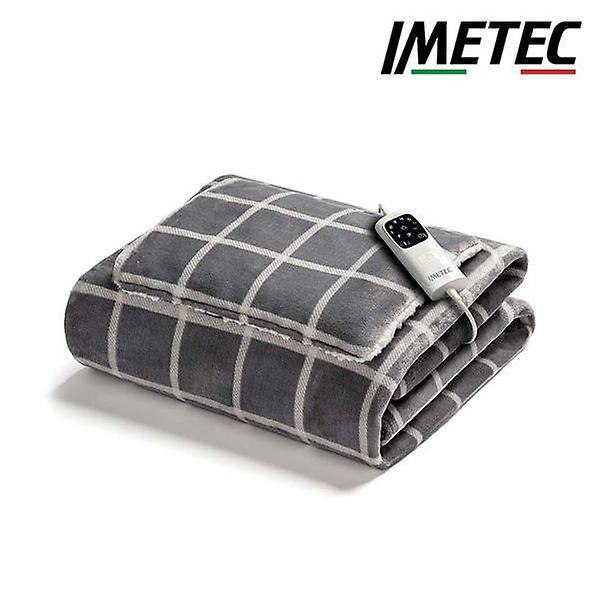  [이메텍]전기담요 오버블랑켓 포켓형 싱글 GOK-918(그레이 체크)