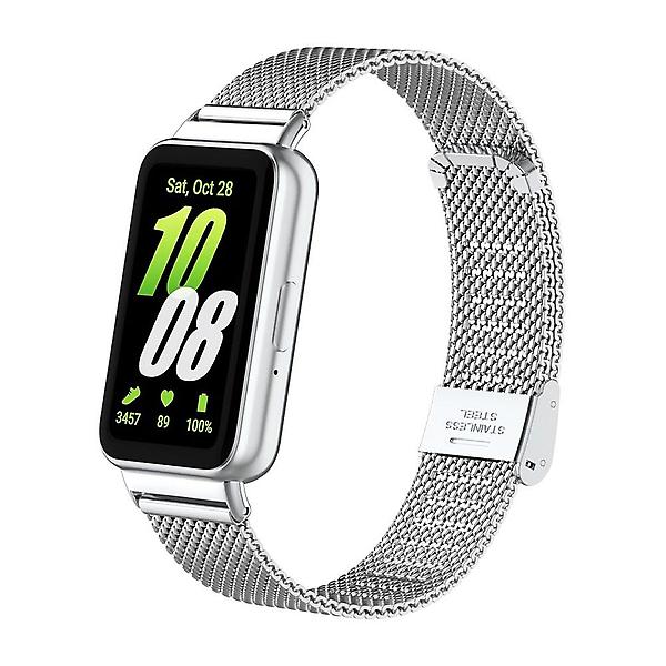  갤럭시 핏3 스트랩 호환 더블버튼 메탈 시계 줄질