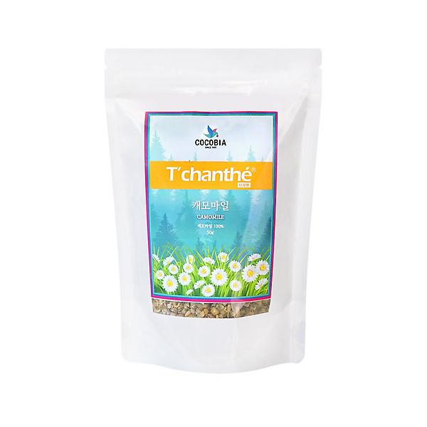  티샹떼 허브차 캐모마일차 리필팩 50g 허브티 잎차