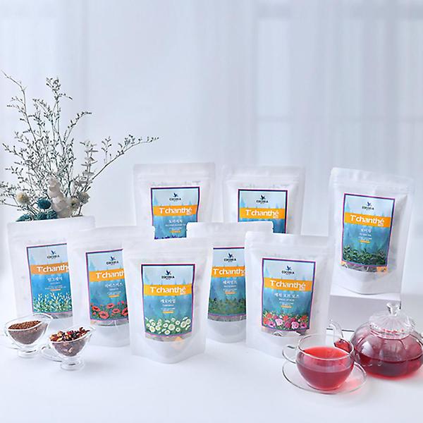  티샹떼 허브차 캐모마일차 리필팩 50g 허브티 잎차