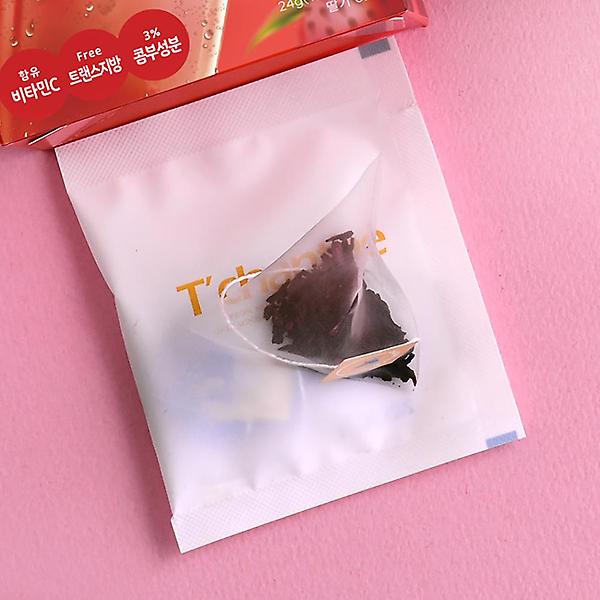  티샹떼 맛있는 허브차 딸기 히비스커스차 20티백 아이스티 콤부함유
