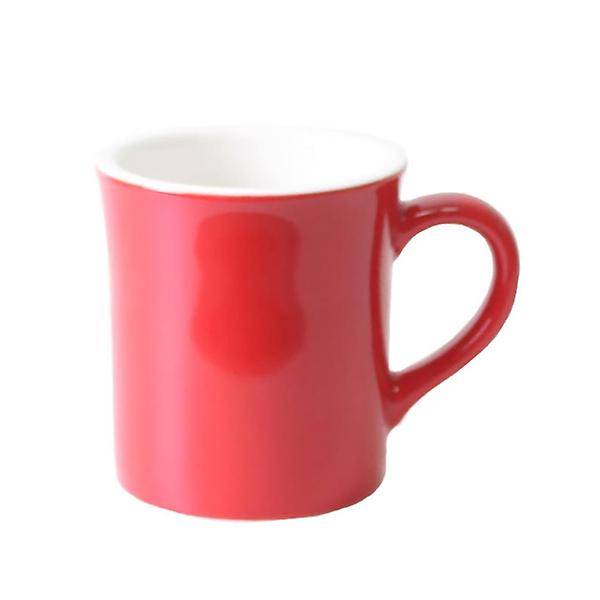  모던 심플컬러 머그컵 300ml 레드 도자기 카페 머그잔