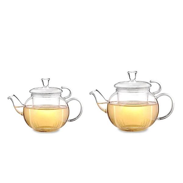  내열 유리 티포트 D 400ml (소) 티팟 차주전자