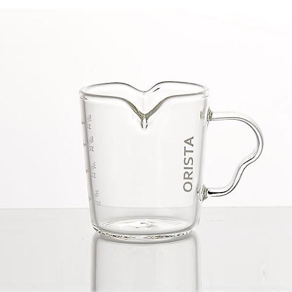  오리스타 트윈 스마트 유리 샷잔 3온스 90ml 에스프레소 샷잔