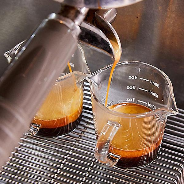  오리스타 트윈 스마트 유리 샷잔 3온스 90ml 에스프레소 샷잔