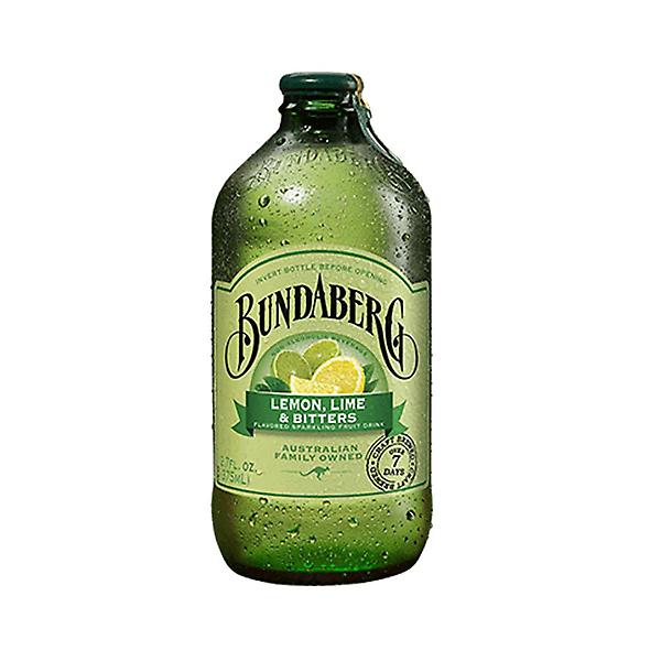  분다버그 탄산음료 레몬라임비터 375ml 병 12개 1박스