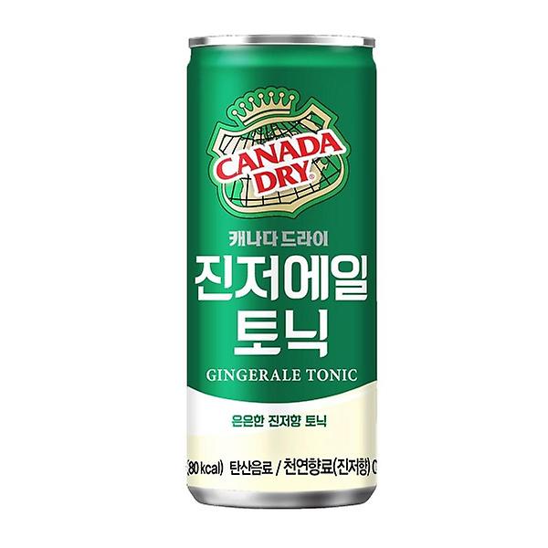  캐나다드라이 진저에일 250ml 캔 30개 1박스 탄산음료
