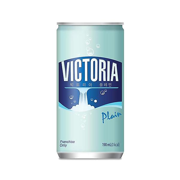  빅토리아 플레인 탄산수 190ml 캔 30개 1박스