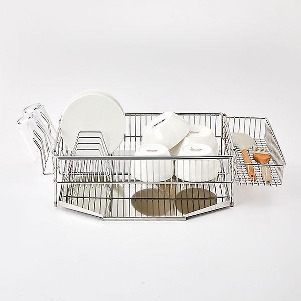  오리스타 스테인레스 식기건조대 (대형) 싱크대 설거지 정리대