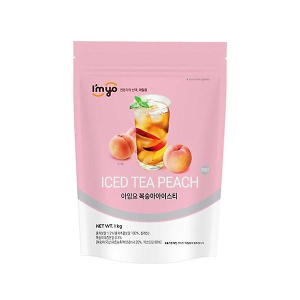  아임요 복숭아 아이스티 1kg 카페 음료 디저트 재료