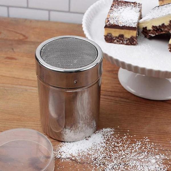  오리스타 스텐 카페 파우더통 L 양념통 슈가 시나몬 시즈닝 조미료