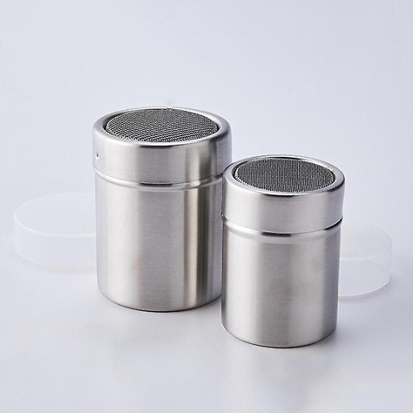  오리스타 스텐 카페 파우더통 L 양념통 슈가 시나몬 시즈닝 조미료