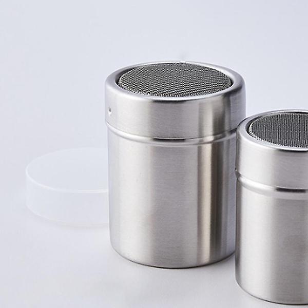  오리스타 스텐 카페 파우더통 L 양념통 슈가 시나몬 시즈닝 조미료