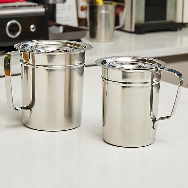  오리스타 BMP 1호 손잡이 스텐통 소스 뼈통 보관통