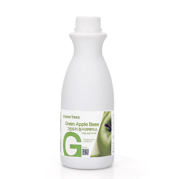  그린트리 청사과 베이스(1.2kg) 카페 스무디 에이드 재료