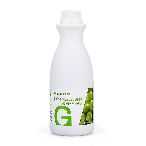  그린트리 샤인머스켓 베이스(1.2kg) 카페 스무디 에이드 재료