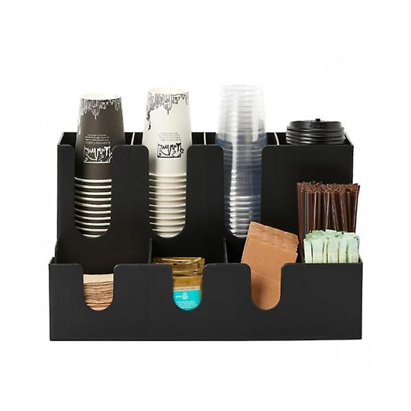  오리스타 그리즈 9구 블랙 테이크아웃컵 디스펜서 카페 정리대