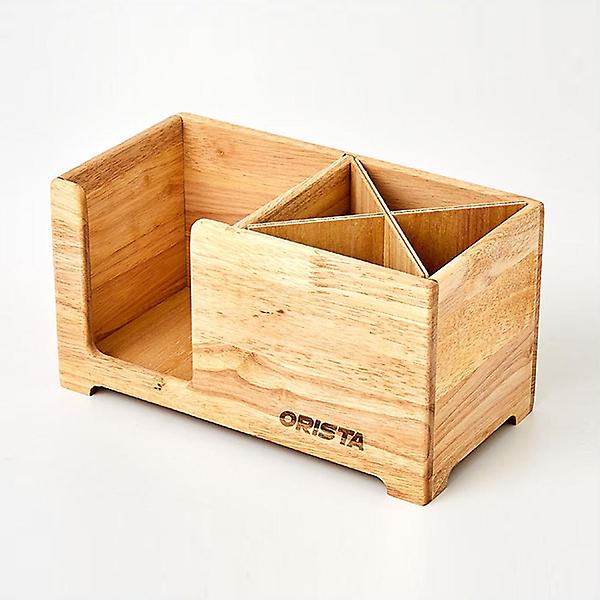  오리스타 우드 하비 테이크아웃 빨대 냅킨 디스펜서