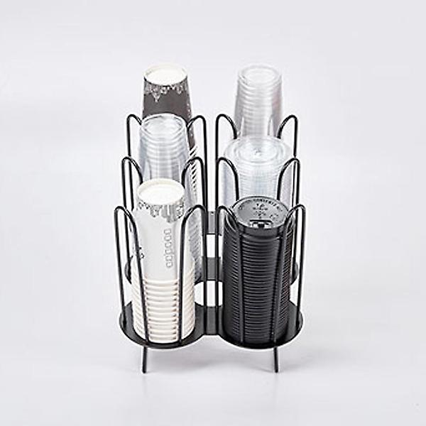  오리스타 아이언 6구(블랙) 테이크아웃컵&리드 디스펜서