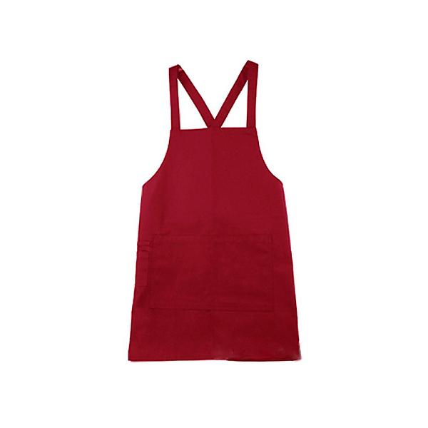  바리스타 앞치마 크로스형 레드 카페 주방 공방 다용도