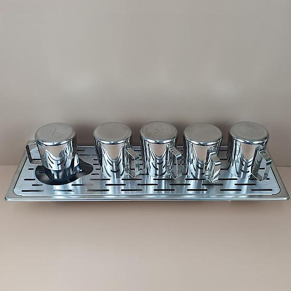  JNB 피처린서 실버 (대형) 카페 매립형 컵 세척기