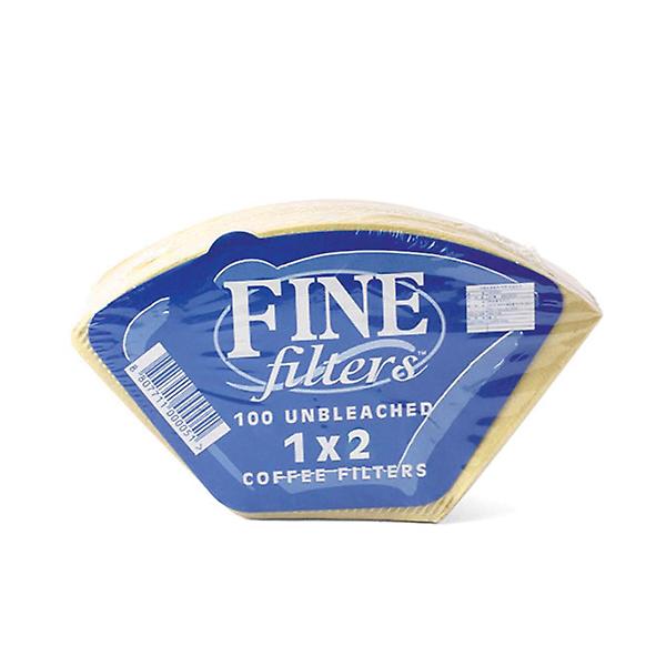  FINE 파인 커피필터 핸드드립 여과지 중 100매 (1x2)